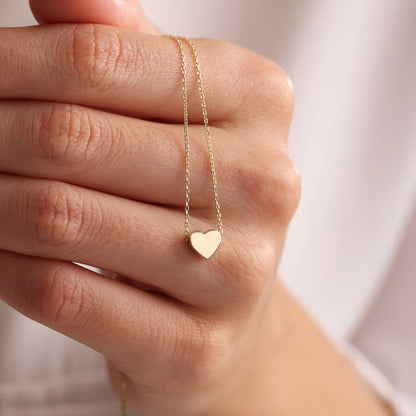 Solid Heart Necklace