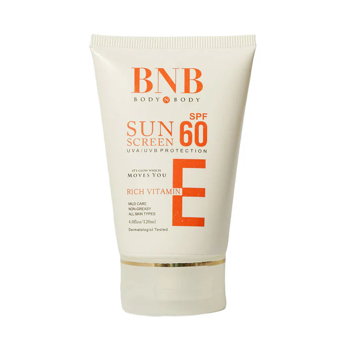 Bnb Sun Screen Spf-60 Vitamin E