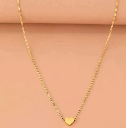 Solid Heart Necklace